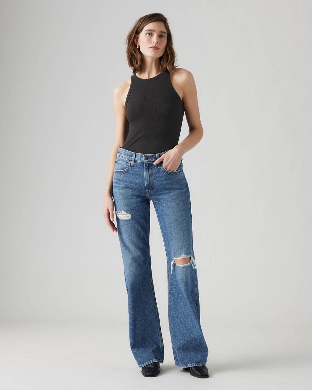 Levi's '94 Baggy Bootcut Cotton Denim Jeans Oakland Nights 31x31